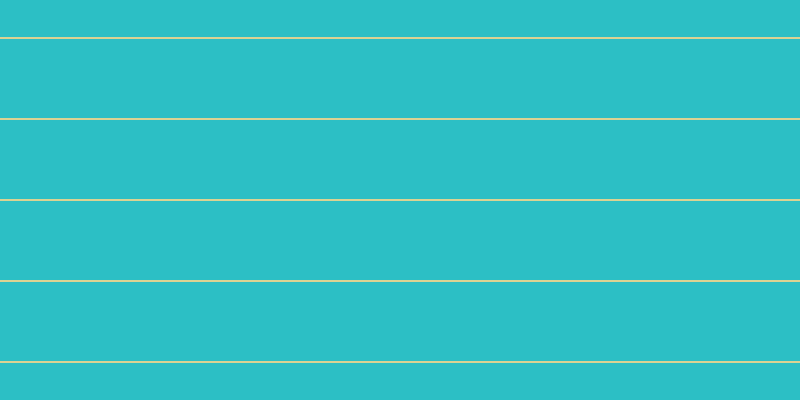 #2cbfc5, #dbd393 horizontal lines, two pixels wide, seventy-nine pixels apart
