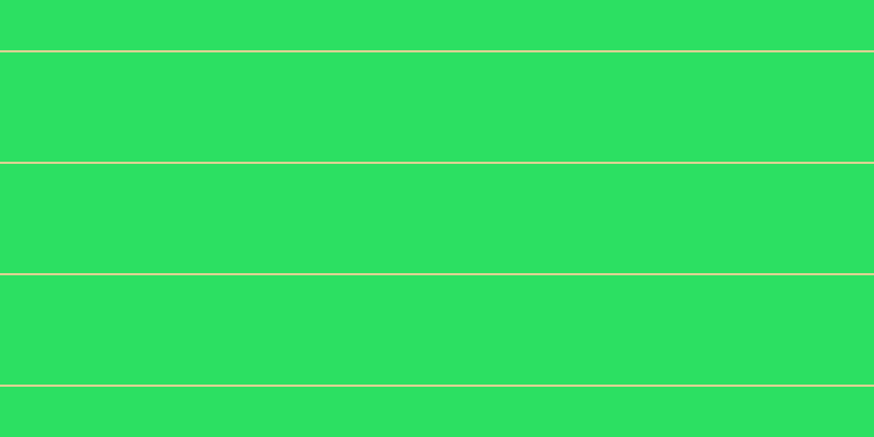 #2ce062, #dbd393 horizontal lines, two pixels wide, one hundred pixels apart