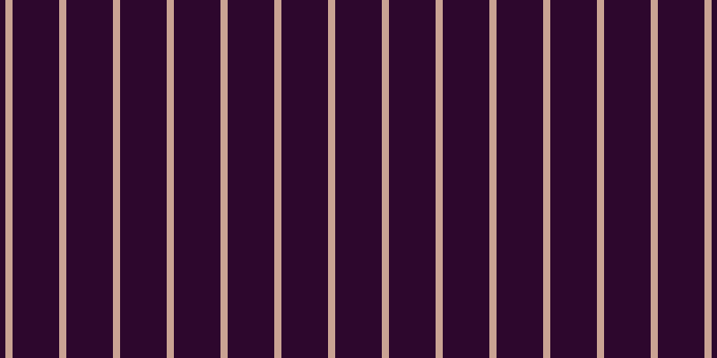 #2d072d, #caa393 vertical lines, eight pixels wide, fifty-two pixels apart