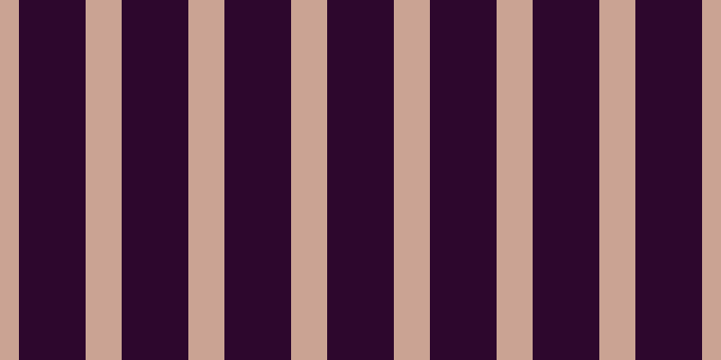 #2d072d, #caa393 vertical lines, forty pixels wide, seventy-four pixels apart
