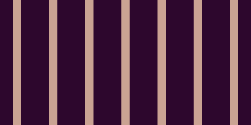 #2d072d, #caa393 vertical lines, twenty-six pixels wide, eighty-nine pixels apart