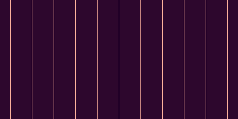#2d072d, #eba393 vertical lines, two pixels wide, seventy-one pixels apart