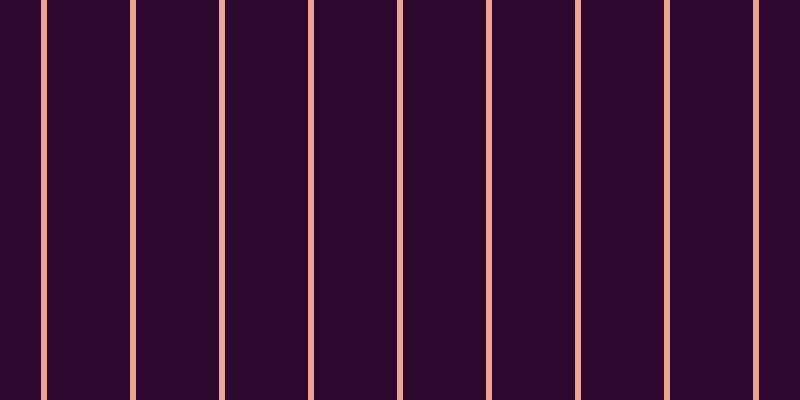 #2d072d, #eba393 vertical lines, six pixels wide, eighty-three pixels apart
