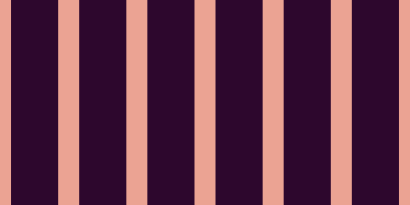 #2d072d, #eba393 vertical lines, forty-one pixels wide, ninety-two pixels apart