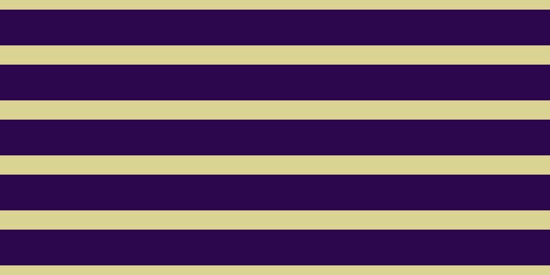 #2d074e, #dbd393 horizontal lines, twenty-eight pixels wide, fifty-two pixels apart