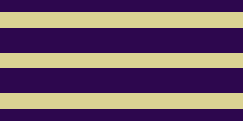 #2d074e, #dbd393 horizontal lines, fifty pixels wide, eighty-four pixels apart