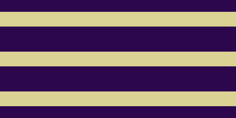#2d074e, #dbd393 horizontal lines, fifty pixels wide, eighty-five pixels apart