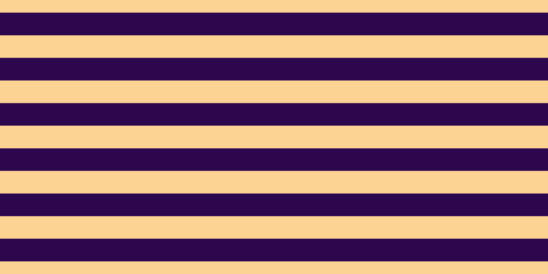 #2d074e, #fcd393 horizontal lines, thirty-three pixels wide, thirty-three pixels apart