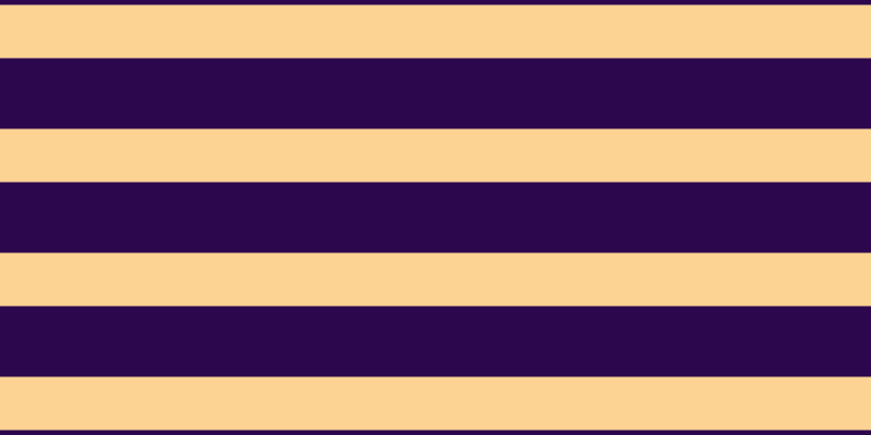 #2d074e, #fcd393 horizontal lines, forty-nine pixels wide, sixty-five pixels apart