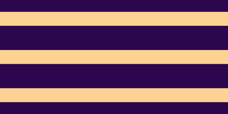 #2d074e, #fcd393 horizontal lines, forty-nine pixels wide, eighty-five pixels apart