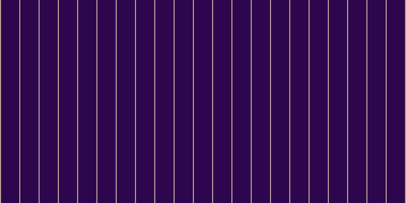 #2d074e, #caa393 vertical lines, two pixels wide, thirty-six pixels apart