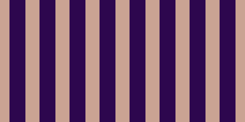 #2d074e, #caa393 vertical lines, forty-six pixels wide, fifty-two pixels apart