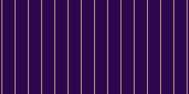 #2d074e, #caa393 vertical lines, four pixels wide, fifty-two pixels apart