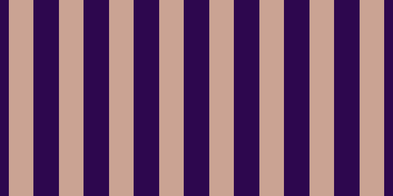 #2d074e, #caa393 vertical lines, fifty pixels wide, fifty-two pixels apart