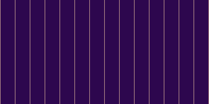 #2d074e, #caa393 vertical lines, two pixels wide, fifty-five pixels apart