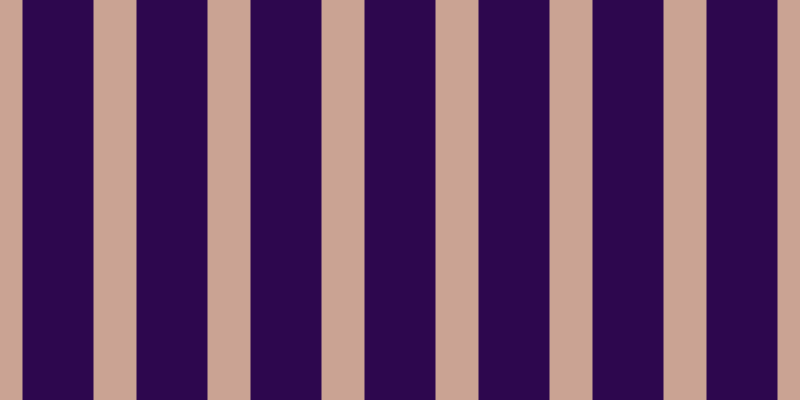 #2d074e, #caa393 vertical lines, forty-three pixels wide, seventy-one pixels apart