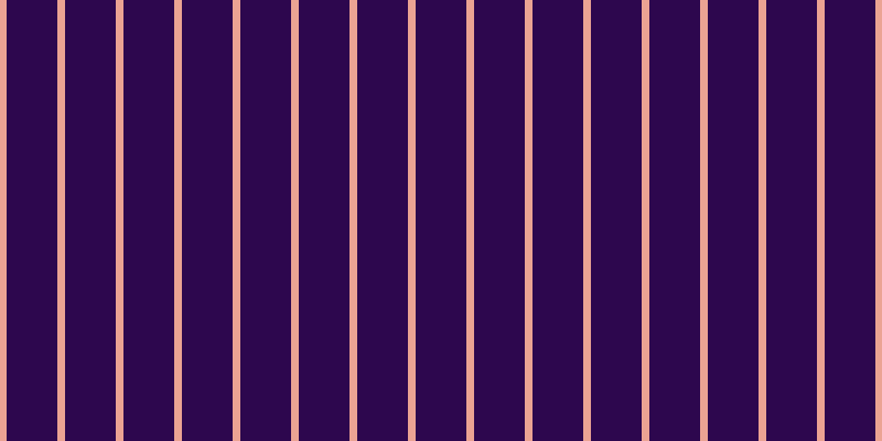 #2d074e, #eba393 vertical lines, seven pixels wide, forty-six pixels apart