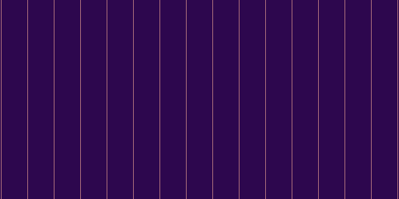 #2d074e, #eba393 vertical lines, one pixels wide, fifty-two pixels apart
