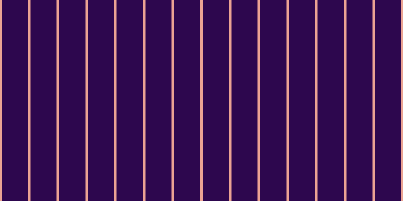 #2d074e, #eba393 vertical lines, five pixels wide, fifty-two pixels apart