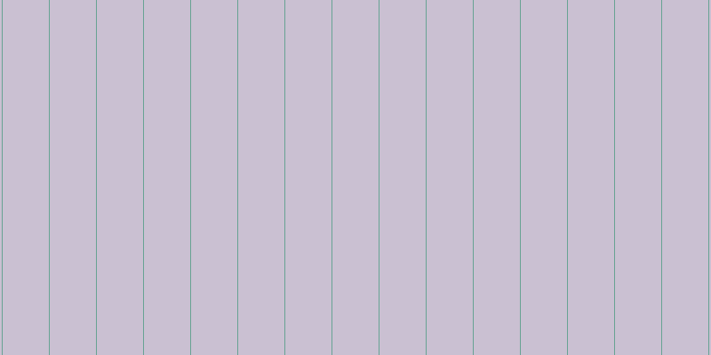 #2d074e (25%), #67a393 vertical lines, one pixels wide, fifty-two pixels apart