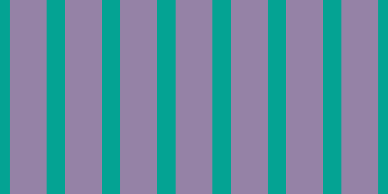 #2d074e (50%), #04a393 vertical lines, thirty-eight pixels wide, seventy-six pixels apart
