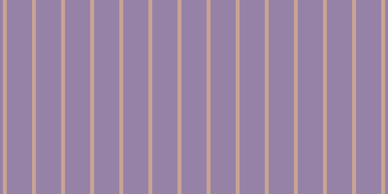 #2d074e (50%), #caa393 vertical lines, eight pixels wide, fifty-two pixels apart