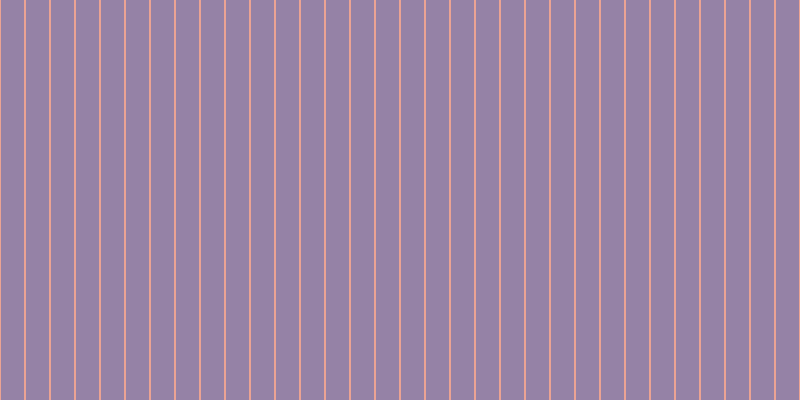 #2d074e (50%), #eba393 vertical lines, two pixels wide, twenty-three pixels apart