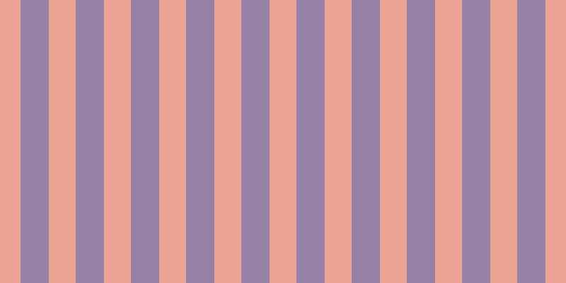#2d074e (50%), #eba393 vertical lines, thirty-eight pixels wide, forty pixels apart