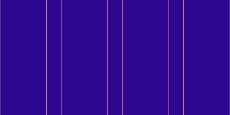 #2d0790, #eba393 vertical lines, one pixels wide, fifty-two pixels apart