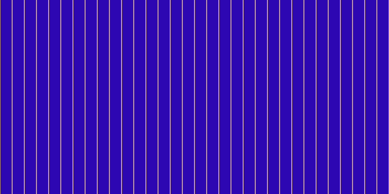 #2d07b1, #caa393 vertical lines, two pixels wide, twenty-three pixels apart