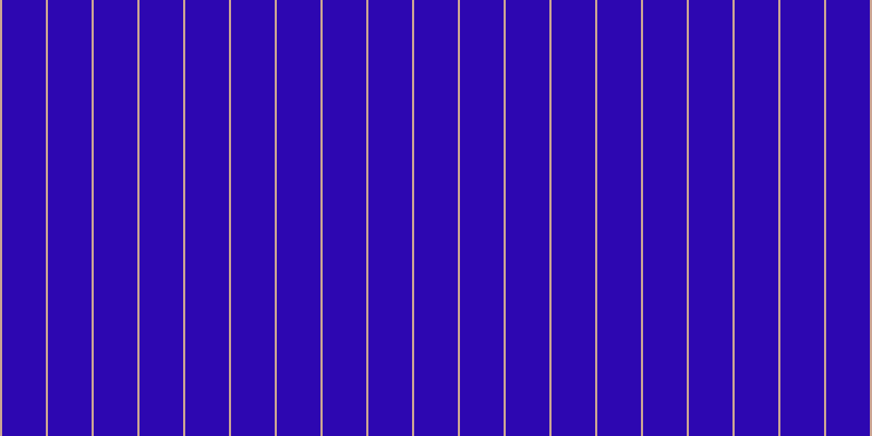 #2d07b1, #caa393 vertical lines, two pixels wide, forty pixels apart