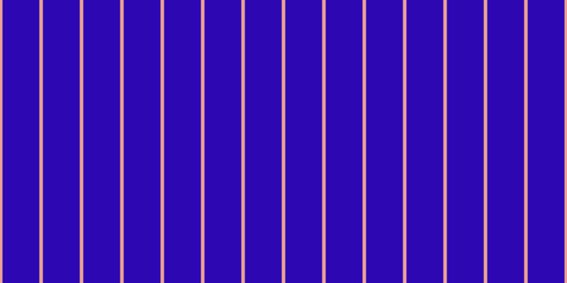 #2d07b1, #eba393 vertical lines, five pixels wide, fifty-two pixels apart