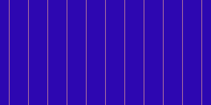 #2d07b1, #eba393 vertical lines, two pixels wide, seventy-one pixels apart