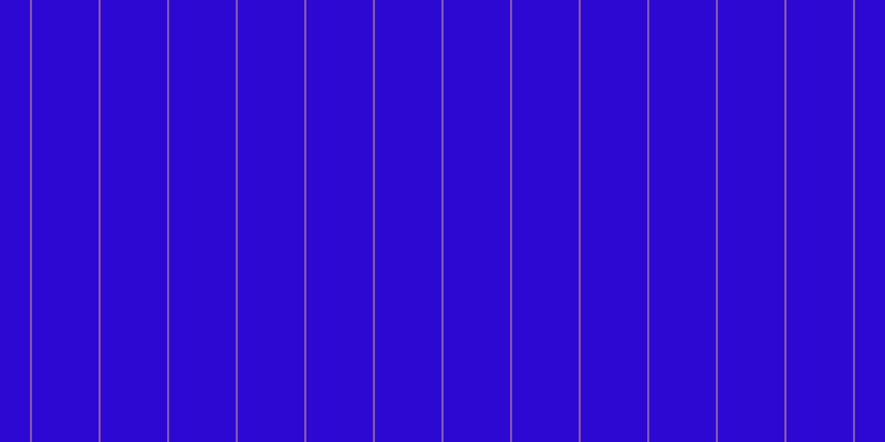 #2d07d2, #caa393 vertical lines, one pixels wide, sixty-one pixels apart