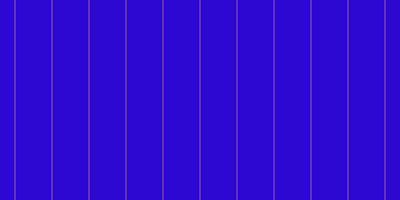 #2d07d2, #eba393 vertical lines, one pixels wide, seventy-three pixels apart