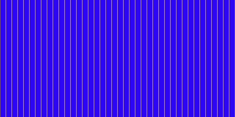 #2d07f3, #caa393 vertical lines, two pixels wide, eighteen pixels apart