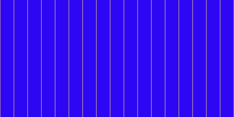 #2d07f3, #caa393 vertical lines, two pixels wide, forty-five pixels apart