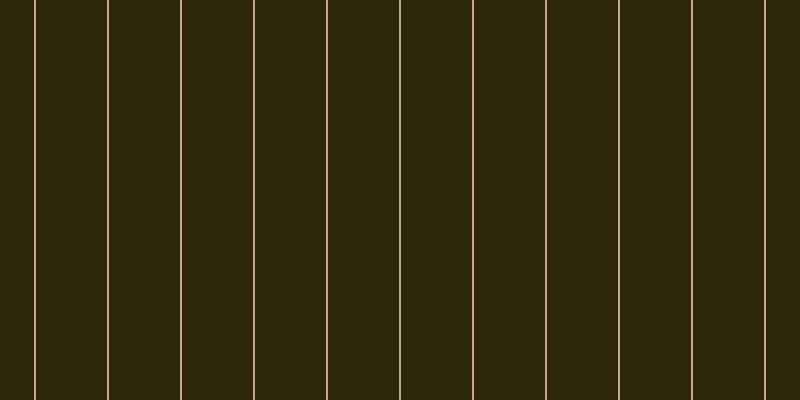 #2d280c, #caa393 vertical lines, two pixels wide, seventy-one pixels apart