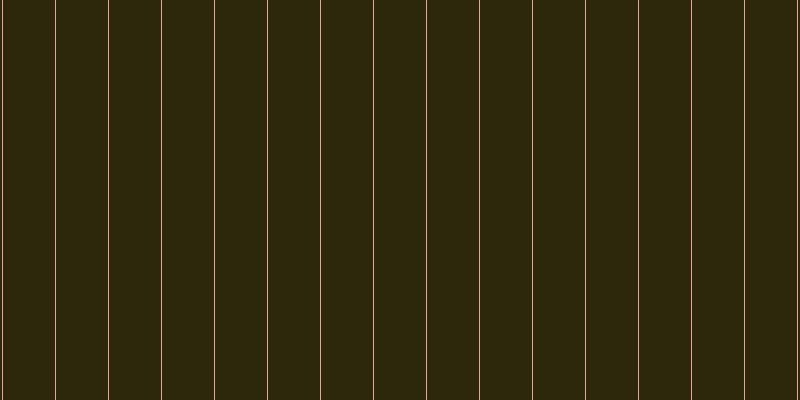 #2d280c, #eba393 vertical lines, one pixels wide, fifty-two pixels apart