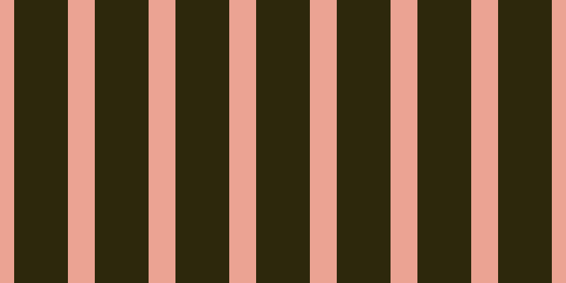 #2d280c, #eba393 vertical lines, thirty-eight pixels wide, seventy-six pixels apart