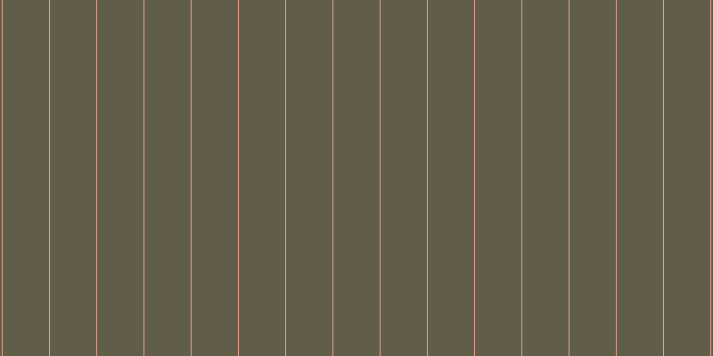 #2d280c (75%), #eba393 vertical lines, one pixels wide, fifty-two pixels apart