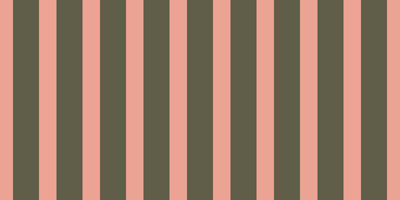 #2d280c (75%), #eba393 vertical lines, thirty-five pixels wide, fifty-two pixels apart
