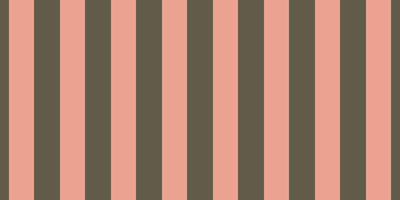 #2d280c (75%), #eba393 vertical lines, fifty pixels wide, fifty-two pixels apart
