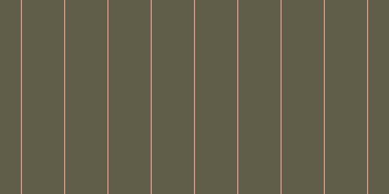 #2d280c (75%), #eba393 vertical lines, two pixels wide, eighty-seven pixels apart