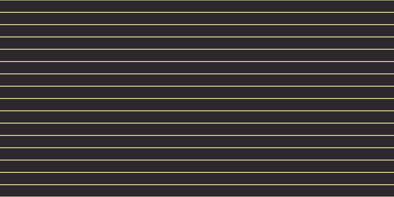 #2d282d, #dbd393 horizontal lines, two pixels wide, twenty-three pixels apart