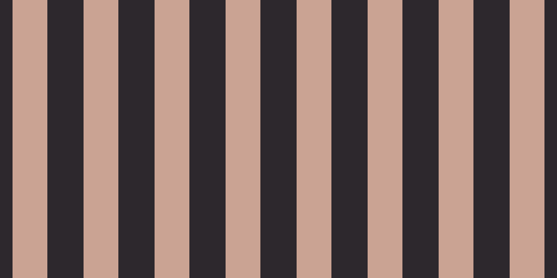 #2d282d, #caa393 vertical lines, fifty pixels wide, fifty-two pixels apart