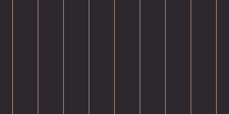 #2d282d, #caa393 vertical lines, two pixels wide, eighty-seven pixels apart