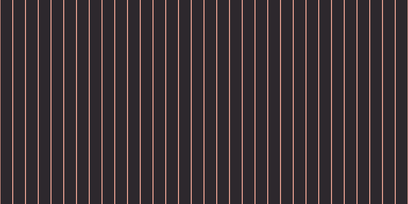 #2d282d, #eba393 vertical lines, two pixels wide, twenty-three pixels apart