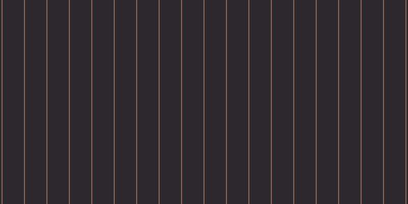 #2d282d, #eba393 vertical lines, one pixels wide, forty-three pixels apart