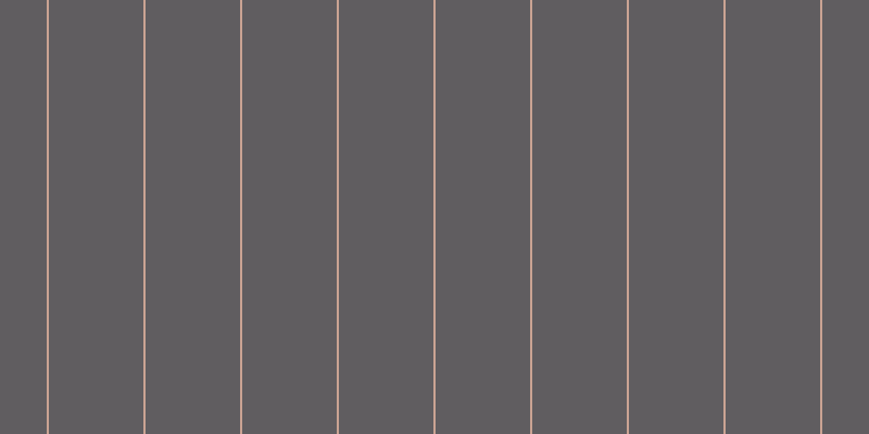#2d282d (75%), #caa393 vertical lines, two pixels wide, eighty-seven pixels apart